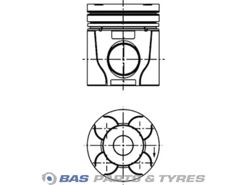 Piston Kolbenschmidt 3830272