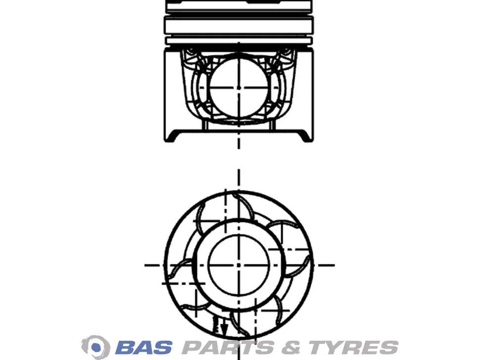 Kit de reparação Kolbenschmidt 51012010321