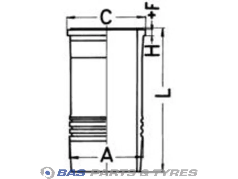 Cilindervoering Kolbenschmidt 5010330564