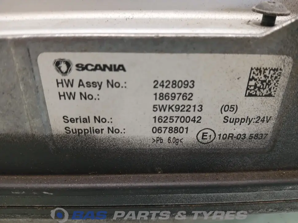 Engine management ECU Scania 2237189 Engine management ECU Scania 2237189