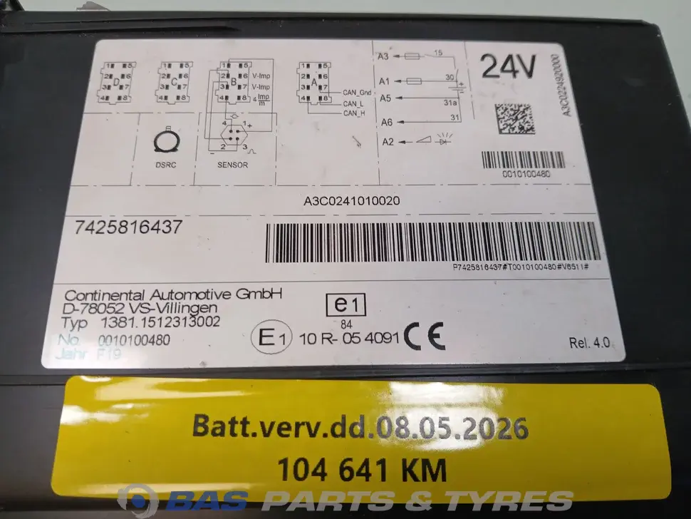 Tachygraphe Renault 7425816437 Tachygraphe Renault 7425816437
