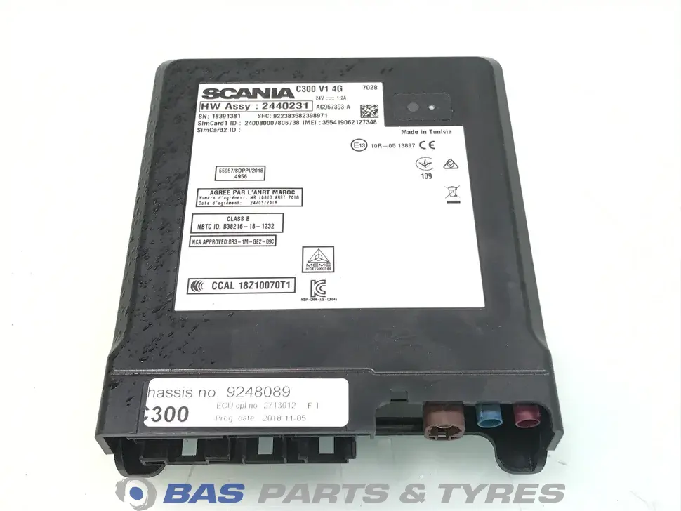 Unité de commande C300 Scania 2574875 Unité de commande C300 Scania 2574875