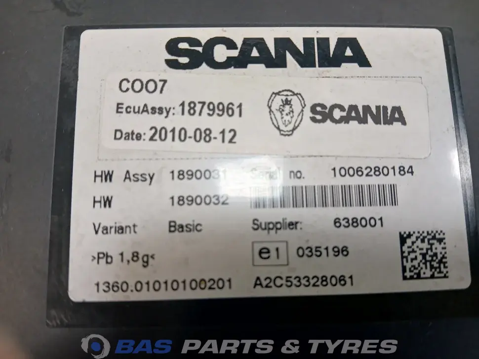 Unité de commande Scania 2456999 Unité de commande Scania 2456999