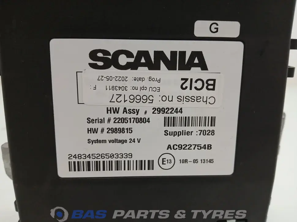 ecu BC 12 Scania 2991773 ecu BC 12 Scania 2991773
