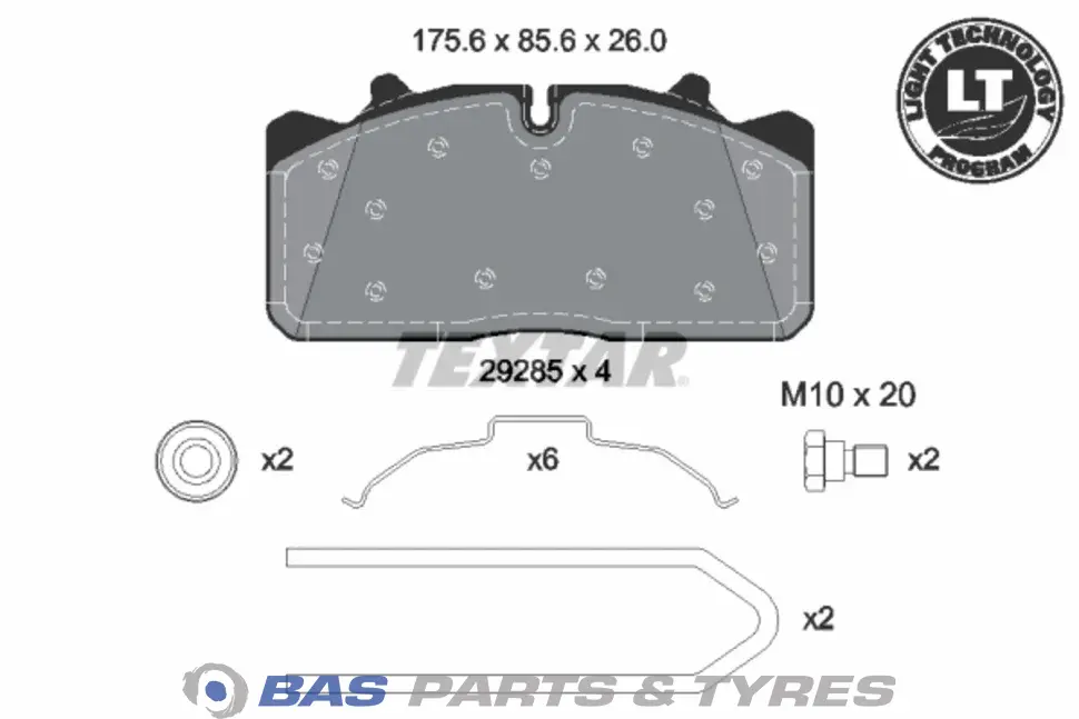 Bremsbelagsatz Textar 1436901 Bremsbelagsatz Textar 1436901