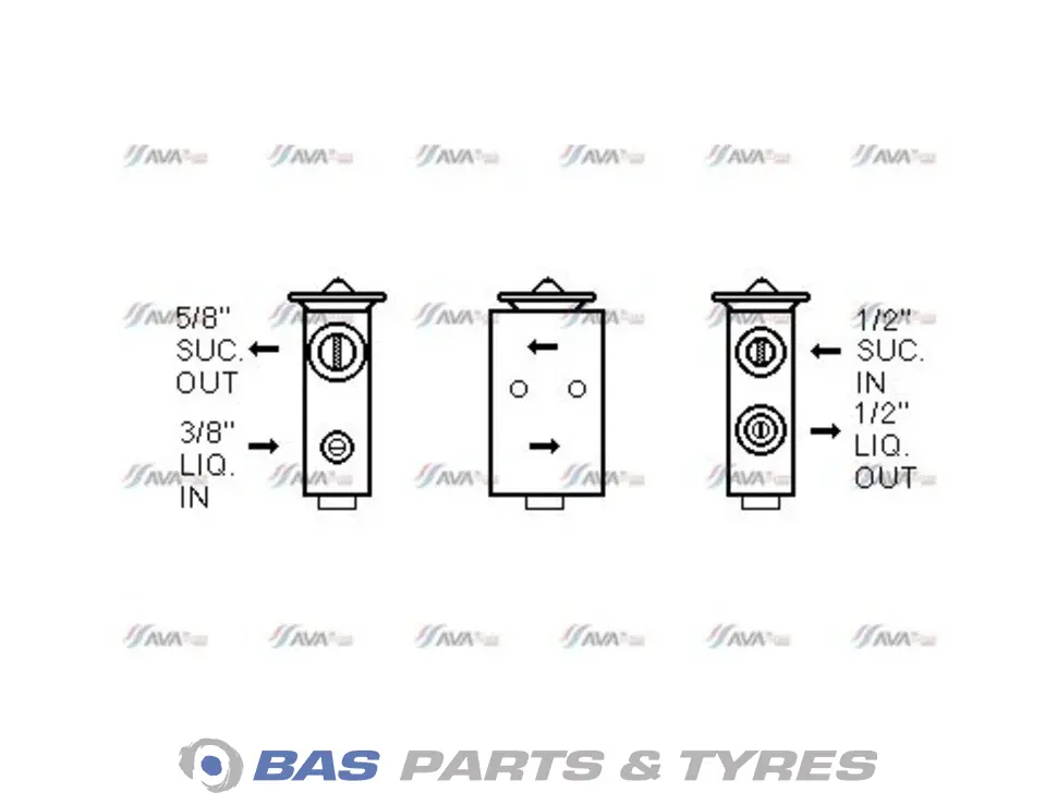 Expansion valve AVA Cooling