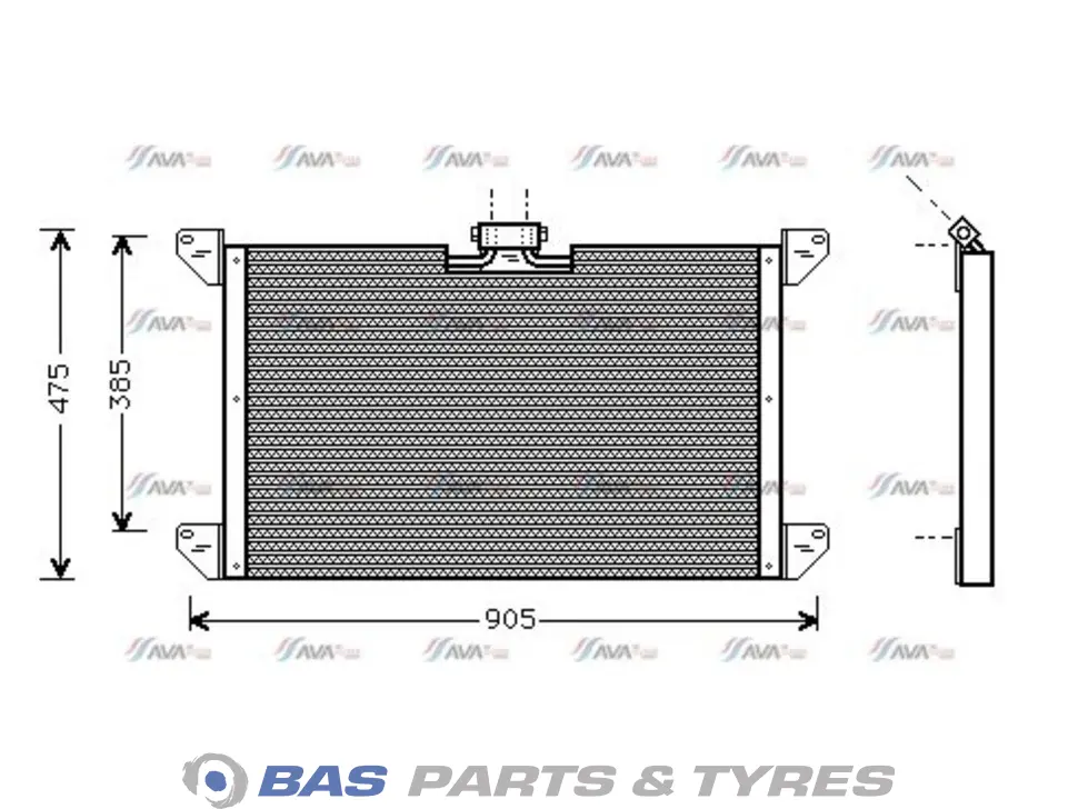 Condensator AVA Cooling 1380374