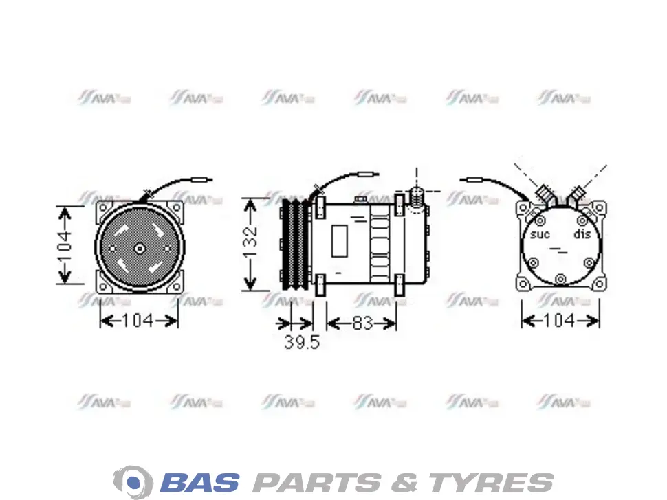 Compressor AVA Cooling