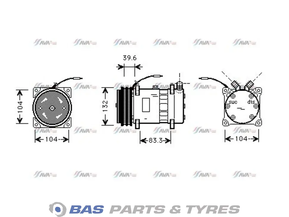 Compressor AVA Cooling