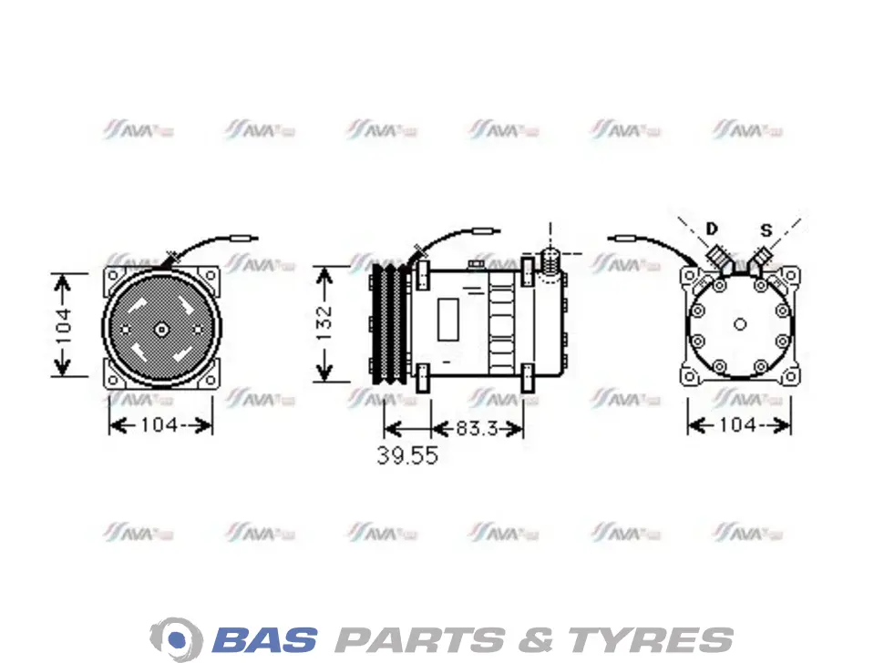 Compressor AVA Cooling