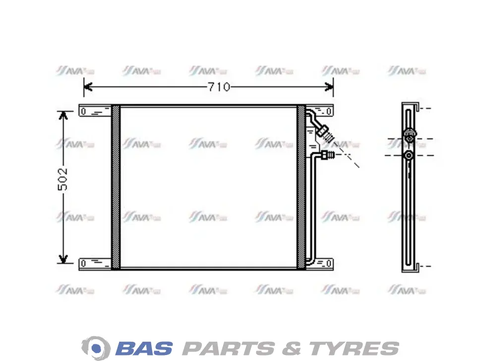 Condensator AVA Cooling 1287796