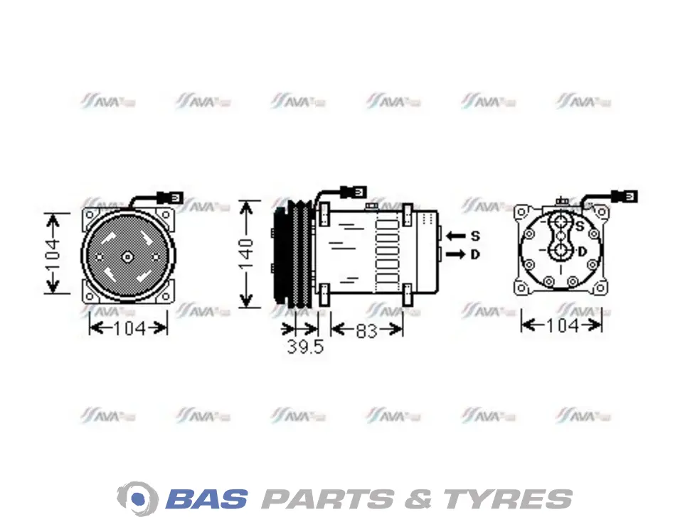 Compressor AVA Cooling