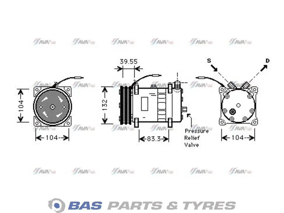 Compressor AVA Cooling
