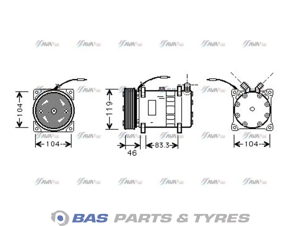 Compressor AVA Cooling