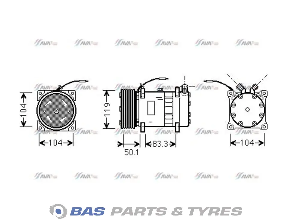 Compressor AVA Cooling