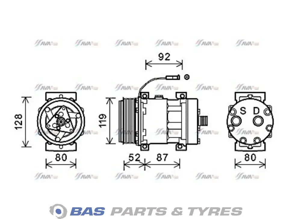 Kompressor AVA Cooling 4894306