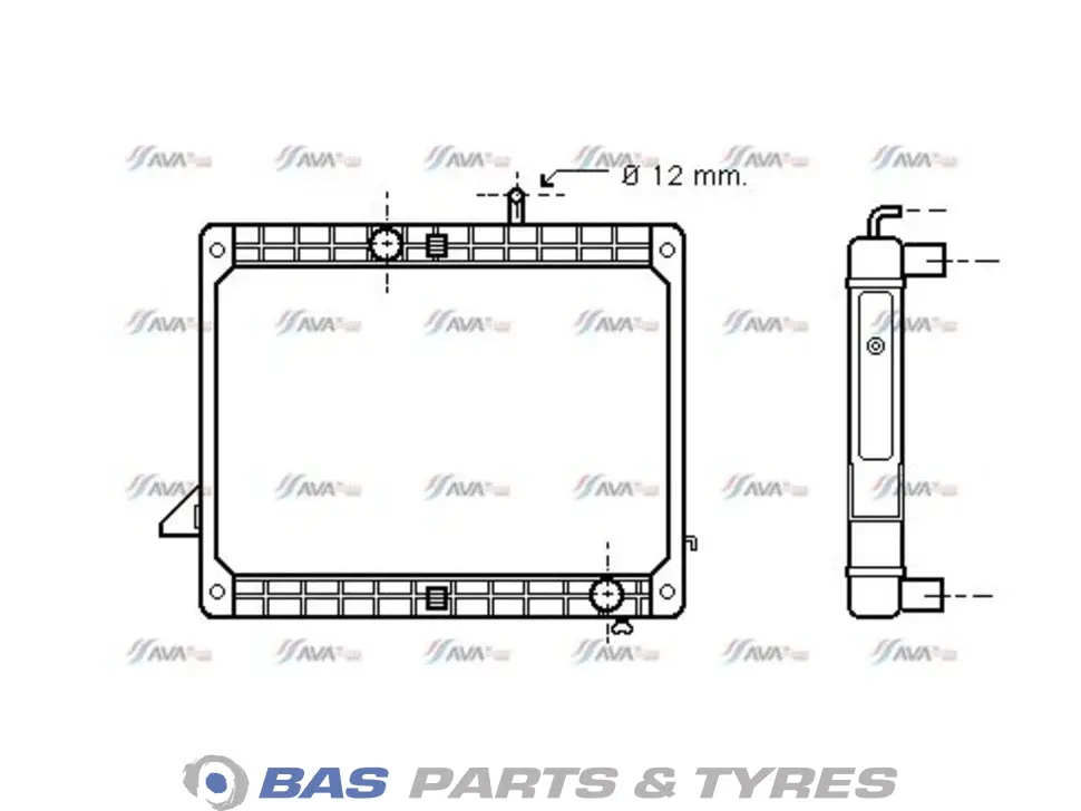 Radiator AVA Cooling 6745002803