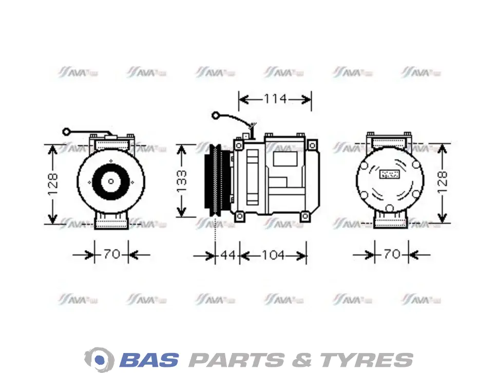 Compressor AVA Cooling