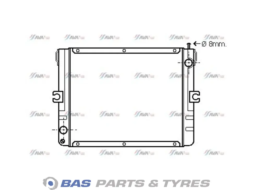 Radiator AVA Cooling 8587179