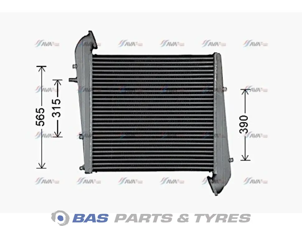 Intercooler AVA Cooling 363361