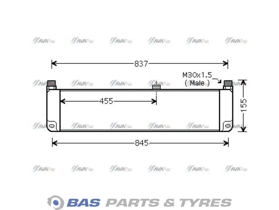 Oil cooler AVA Cooling