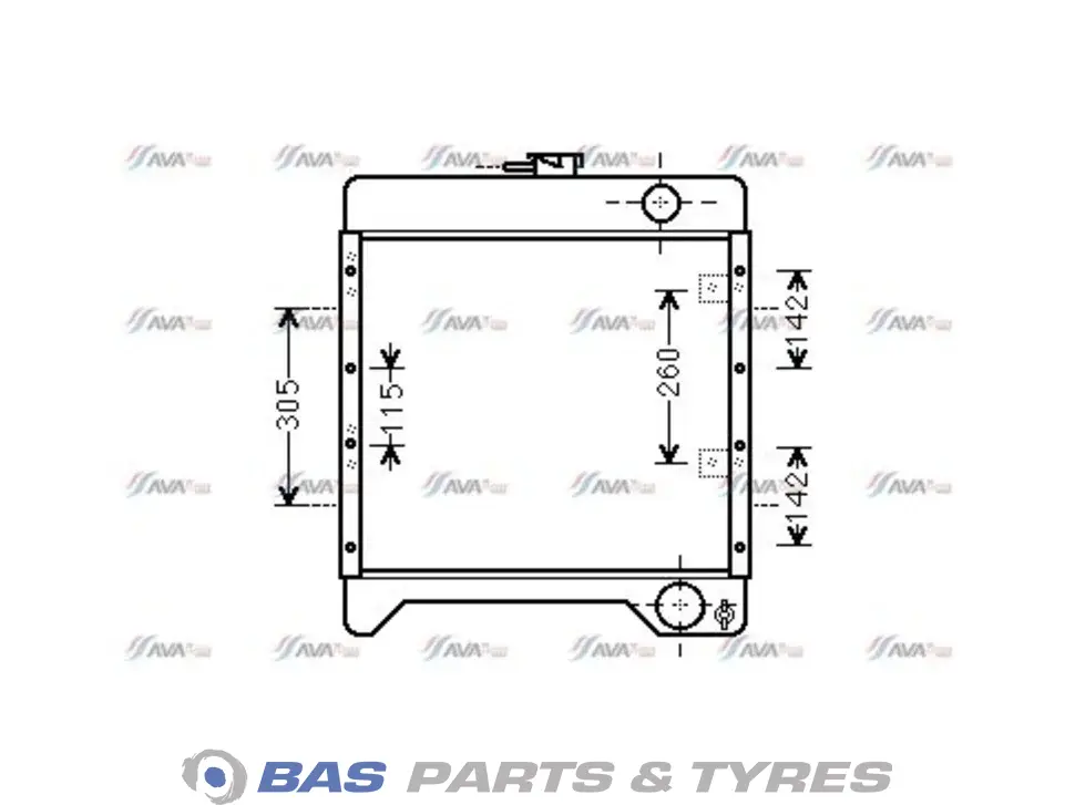 Radiador AVA Cooling