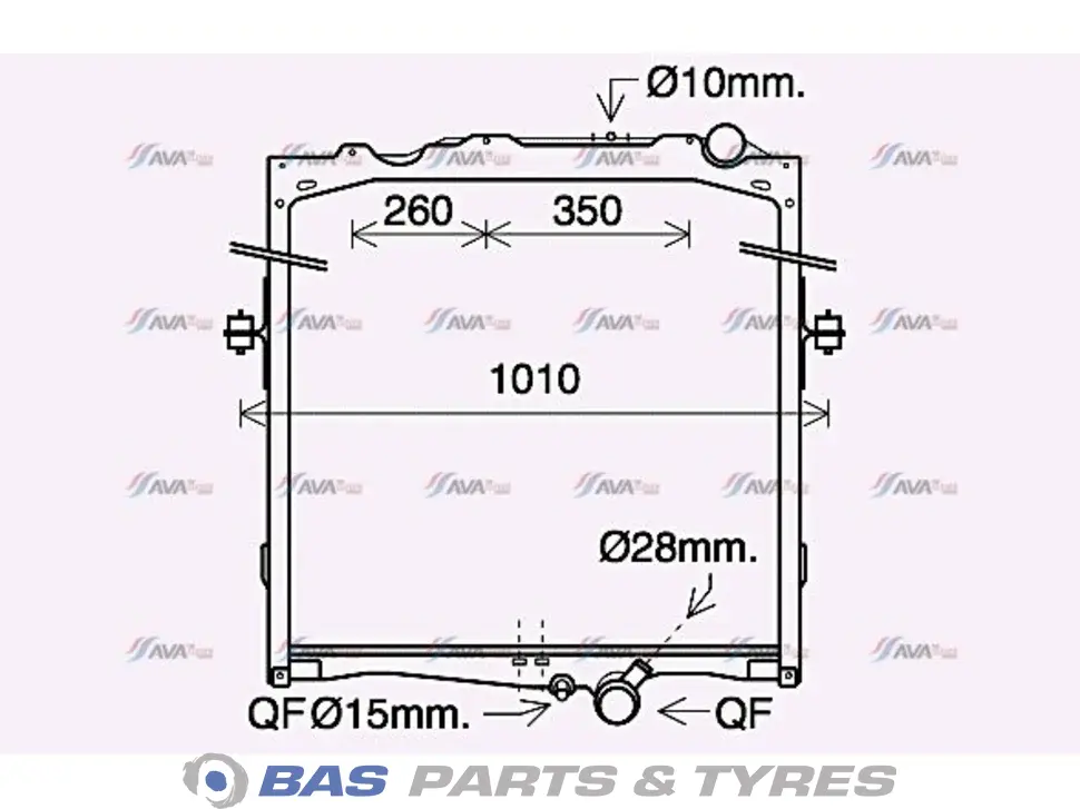 Radiator AVA Cooling 7485013642