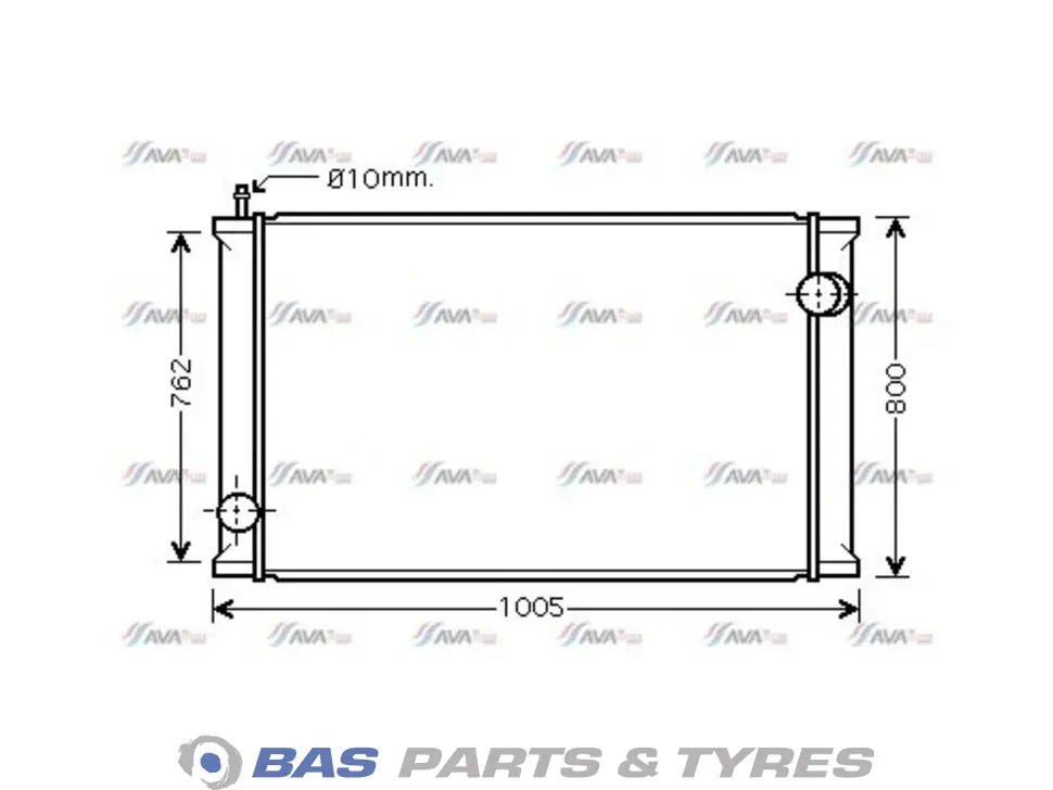 Radiator AVA Cooling 5001857534