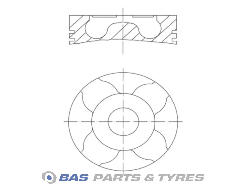 Kolben Mahle 51025006019