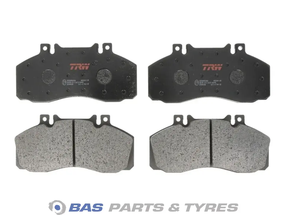 Brake pad set TRW 0014201520