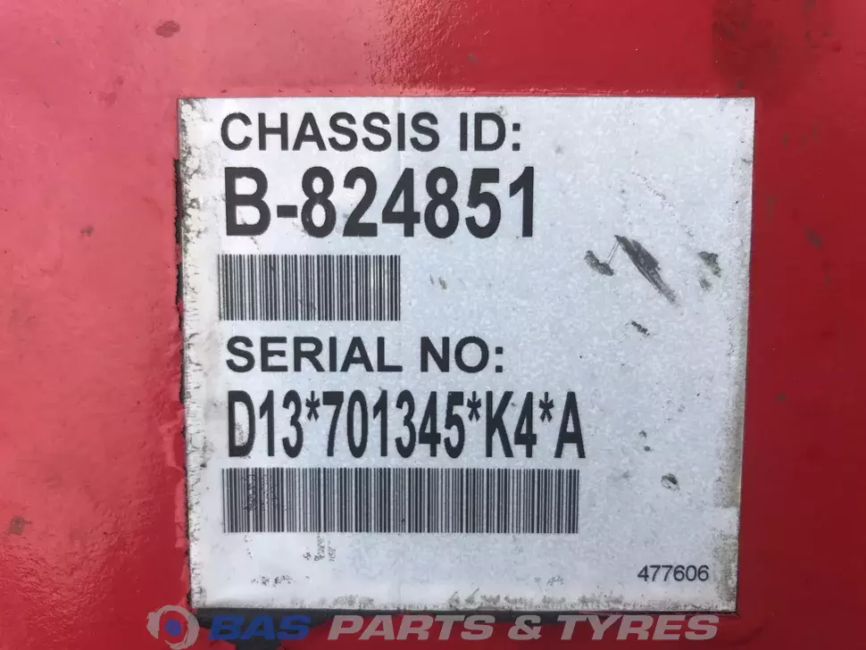 Engine Volvo D13K 460 K4 20482874 Engine Volvo D13K 460 K4 20482874