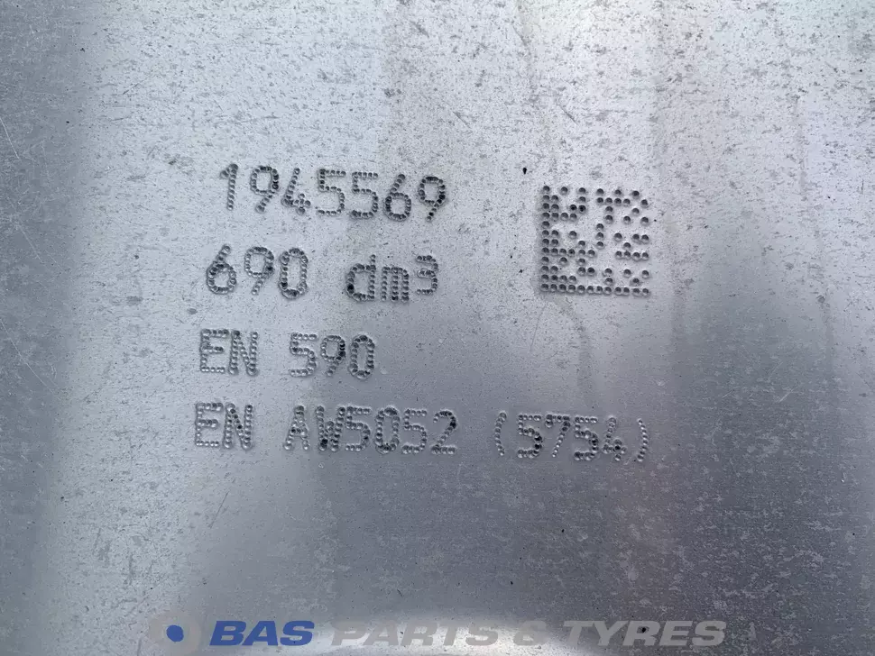 Réservoir carburant DAF 690 Liter 1945569 Réservoir carburant DAF 690 Liter 1945569