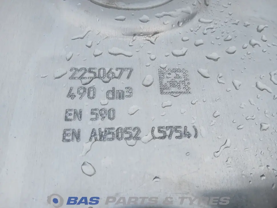 Tanque de combustivel DAF 490 Liter 2250677 Tanque de combustivel DAF 490 Liter 2250677