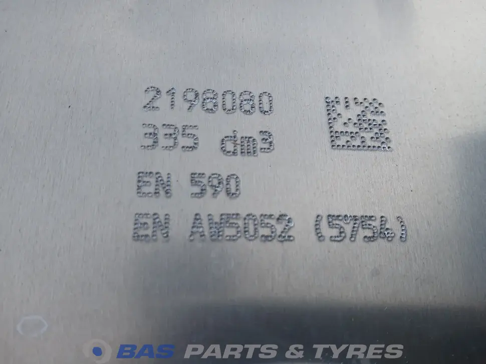 Tanque de combustivel DAF 335 Liter 2198080 Tanque de combustivel DAF 335 Liter 2198080