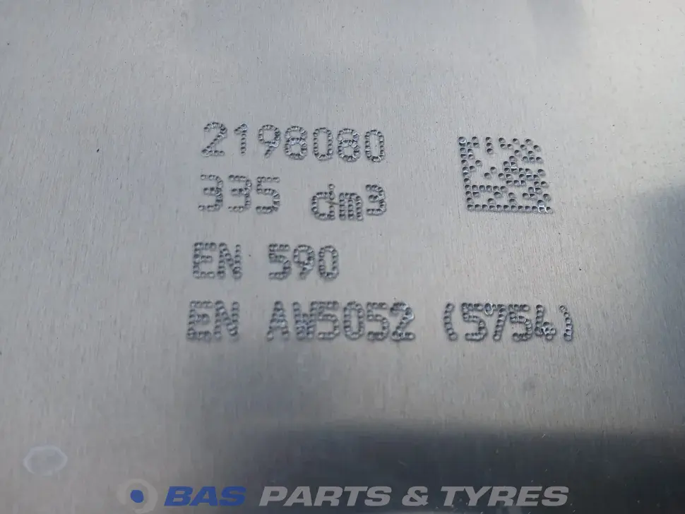 Tanque de combustivel DAF 335 Liter 2198080 Tanque de combustivel DAF 335 Liter 2198080