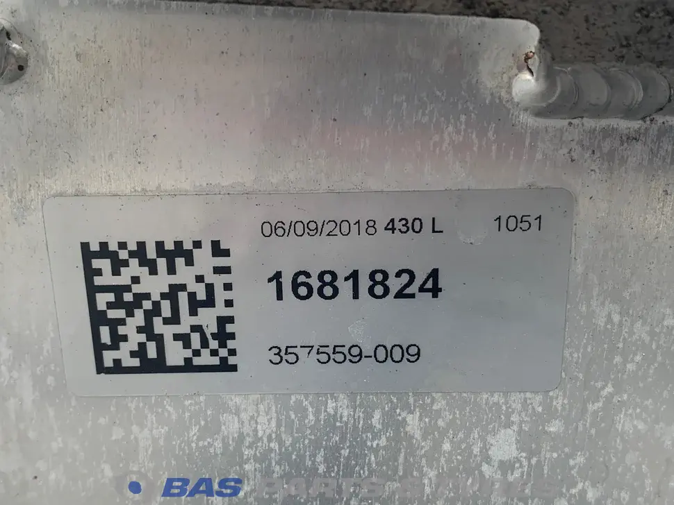 Tanque de combustivel DAF 430 Liter 1681824 Tanque de combustivel DAF 430 Liter 1681824