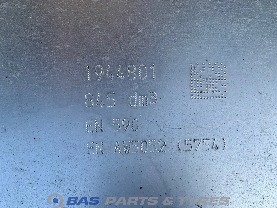 Réservoir carburant DAF 845 Liter 1914906 Réservoir carburant DAF 845 Liter 1914906