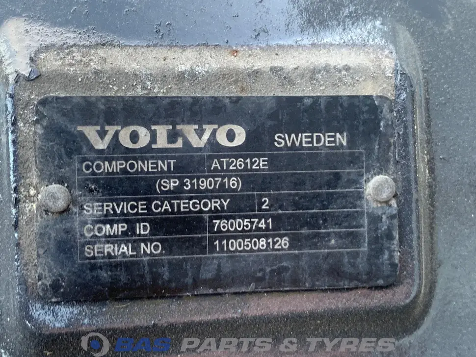 Volvo AT2612E I-Shift Boîte de vitesses 20790787 Volvo AT2612E I-Shift Boîte de vitesses 20790787