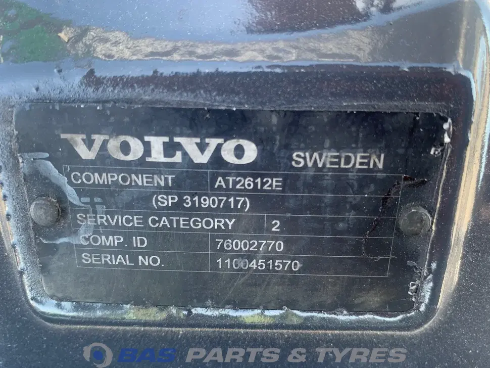 Volvo AT2612E I-Shift Boîte de vitesses 20483506 Volvo AT2612E I-Shift Boîte de vitesses 20483506