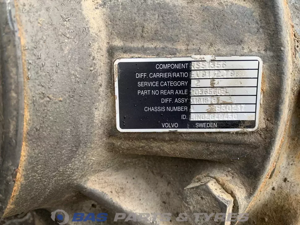 Differenziale Volvo RSS1356 RSS1356 Differenziale Volvo RSS1356 RSS1356