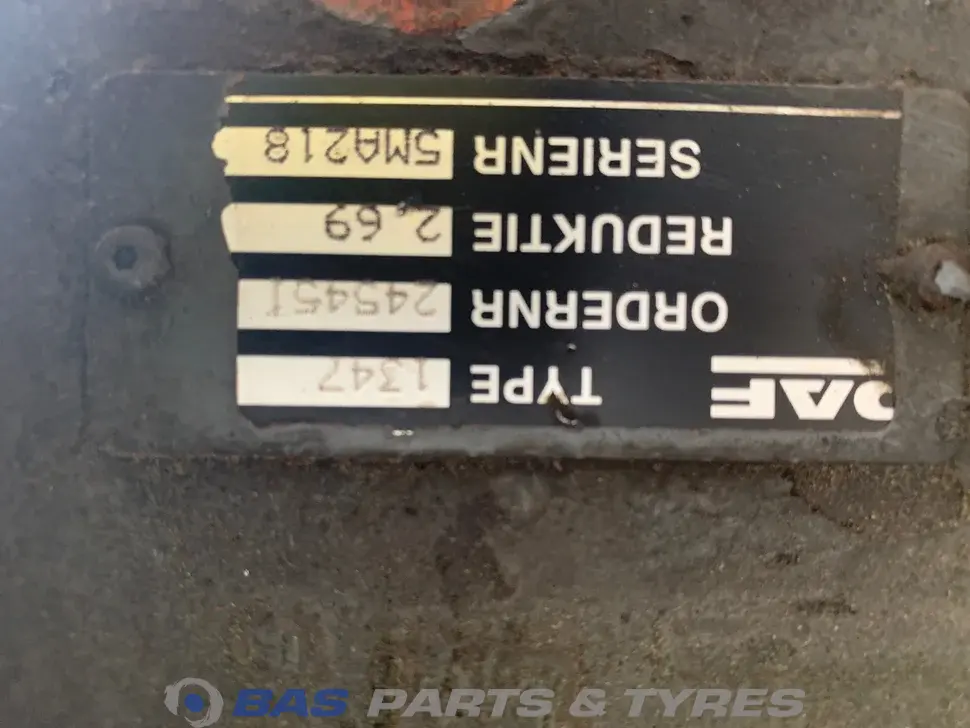 Diferencial DAF AAS1347 1816811 Diferencial DAF AAS1347 1816811