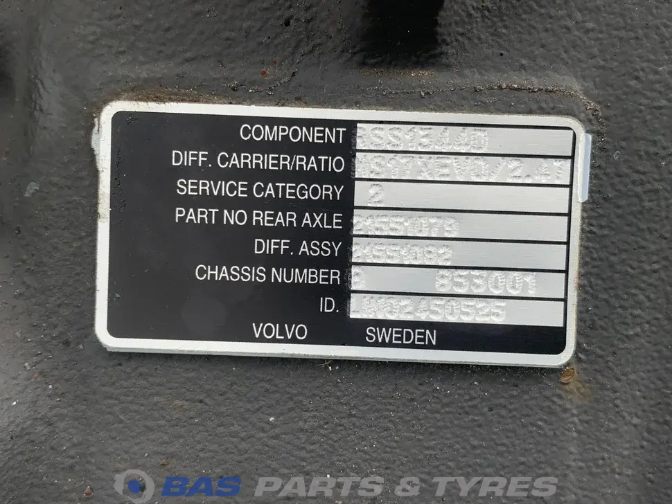 Differenziale Volvo RSS1344D RSS1144A Differenziale Volvo RSS1344D RSS1144A