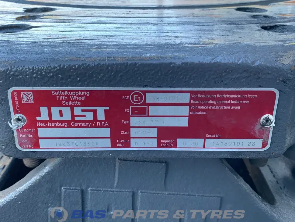 Selette JOST 7403172647 Selette JOST 7403172647