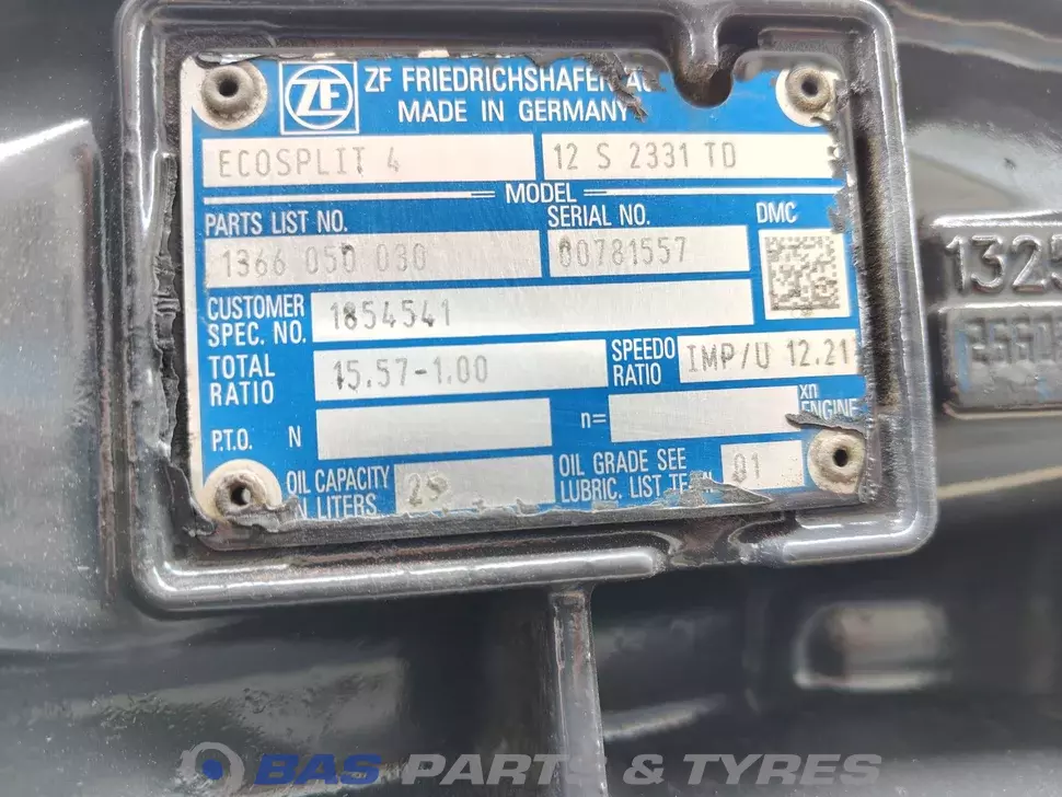 DAF 12S2331 TD Ecosplit Getriebe 1854541R DAF 12S2331 TD Ecosplit Getriebe 1854541R