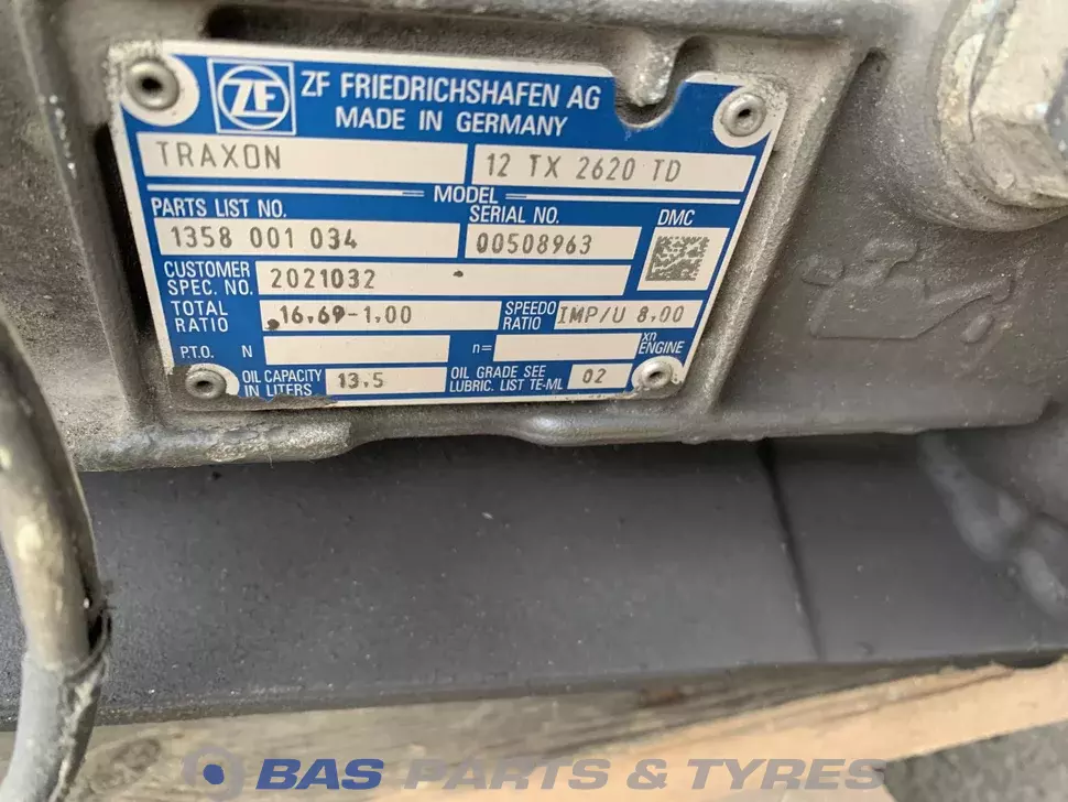 DAF 12TX2620 TD TraXon Getriebe 2134273 DAF 12TX2620 TD TraXon Getriebe 2134273