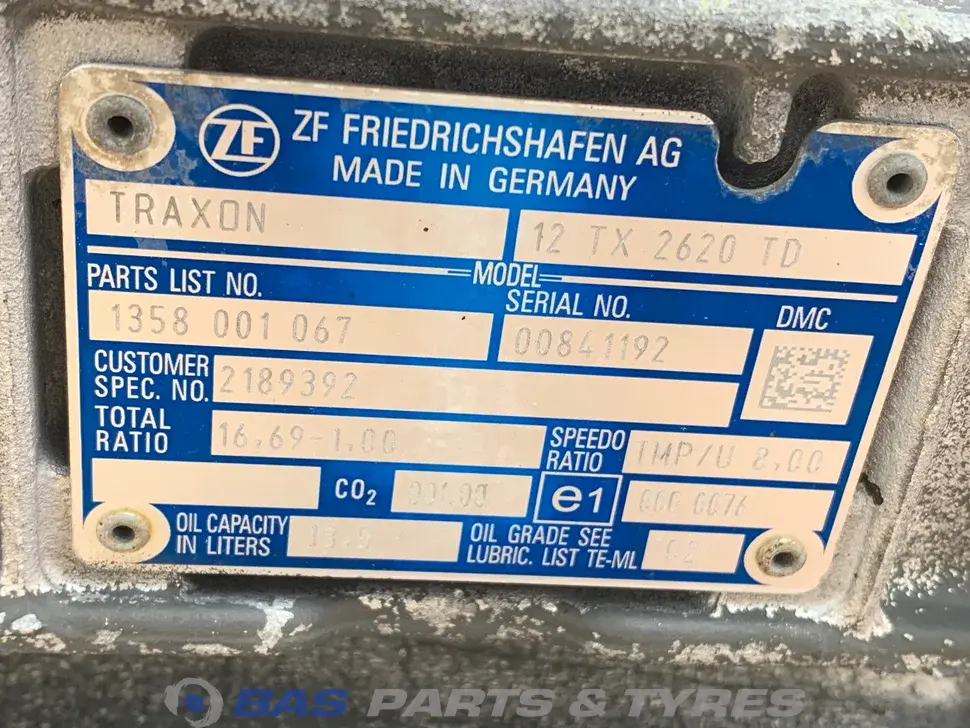 DAF Getriebe 2185317 DAF Getriebe 2185317