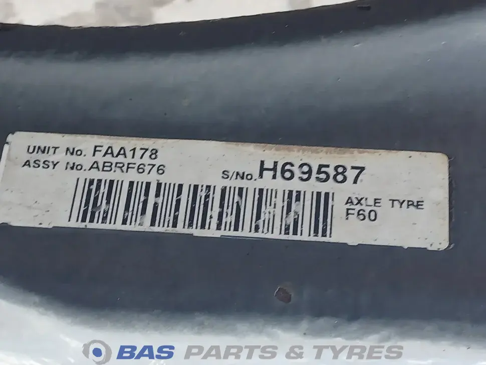 DAF F60 Eixo dianteiro 1400073 DAF F60 Eixo dianteiro 1400073