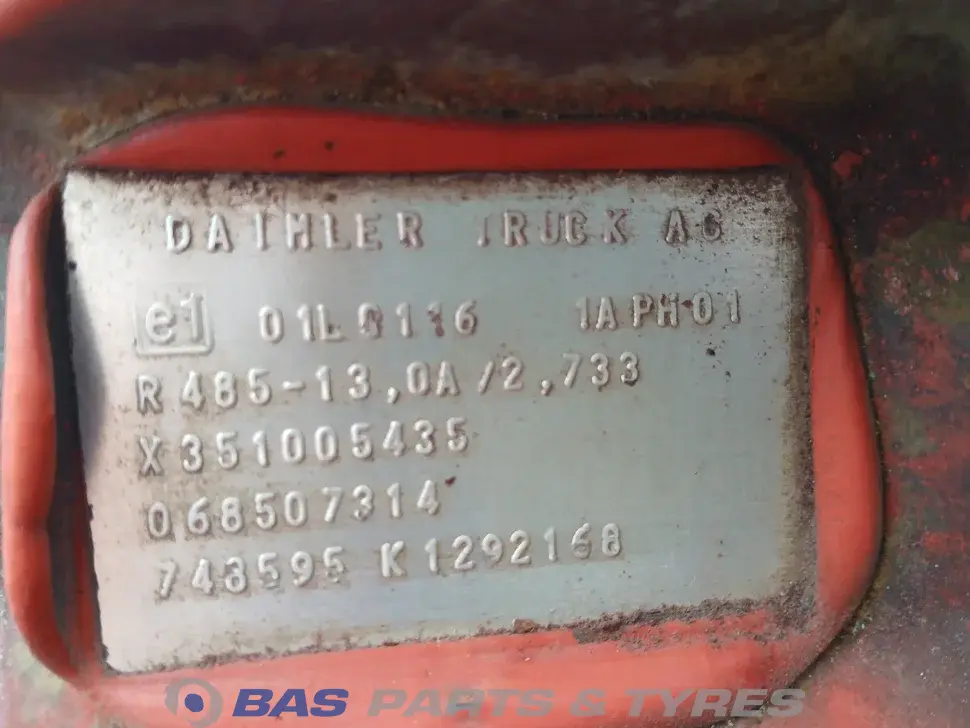 Differenziale Mercedes R485-13A/C22.5 A 000 350 43 03 Differenziale Mercedes R485-13A/C22.5 A 000 350 43 03