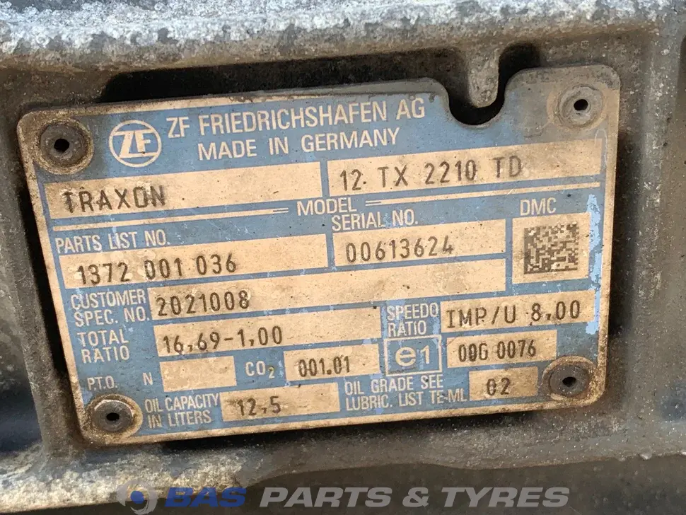 DAF 12TX2210 TD TraXon Getriebe 2138982 DAF 12TX2210 TD TraXon Getriebe 2138982
