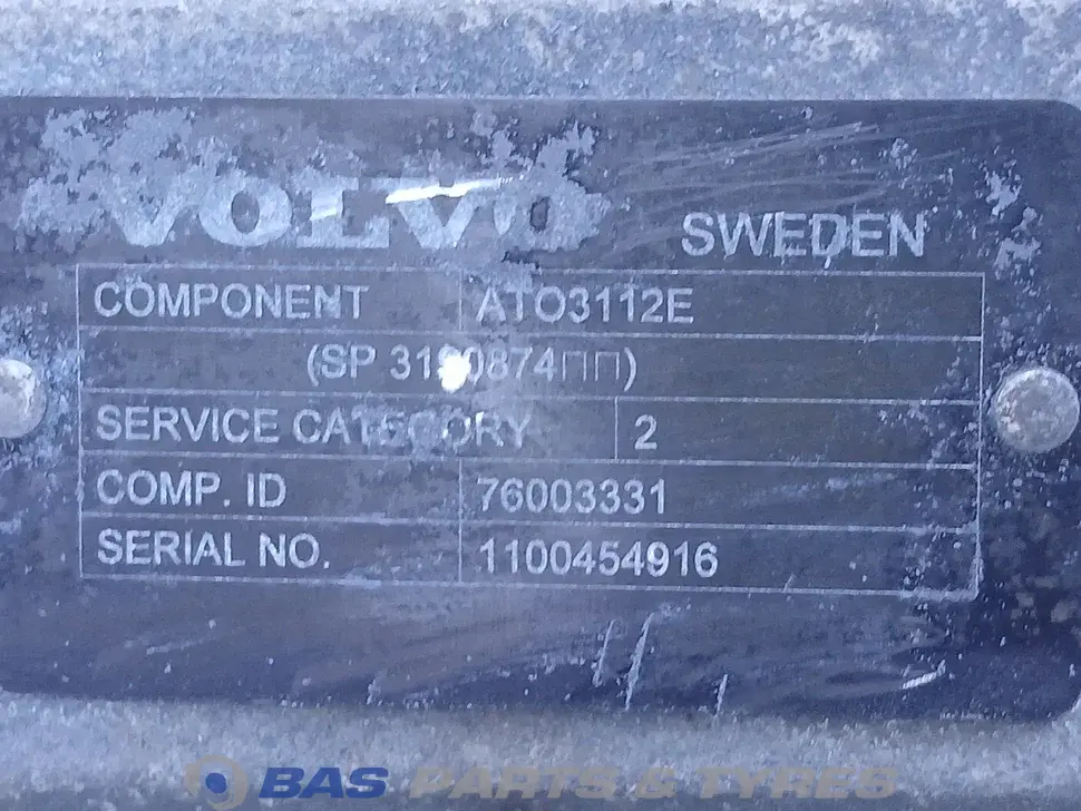 Volvo ATO3112E I-Shift Getriebe 20483506 Volvo ATO3112E I-Shift Getriebe 20483506